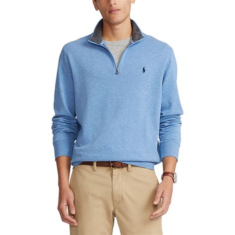 quarter zip top men